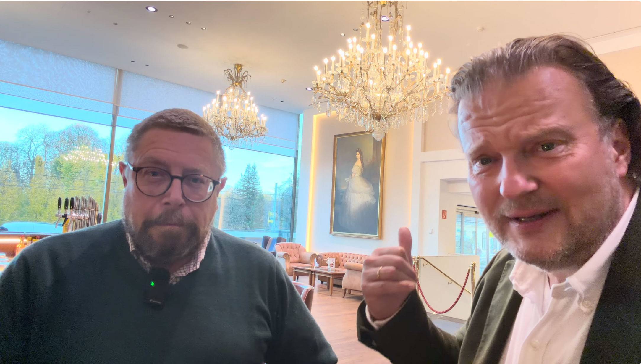 Andreas Alfred Brandt mit Christian Teppe